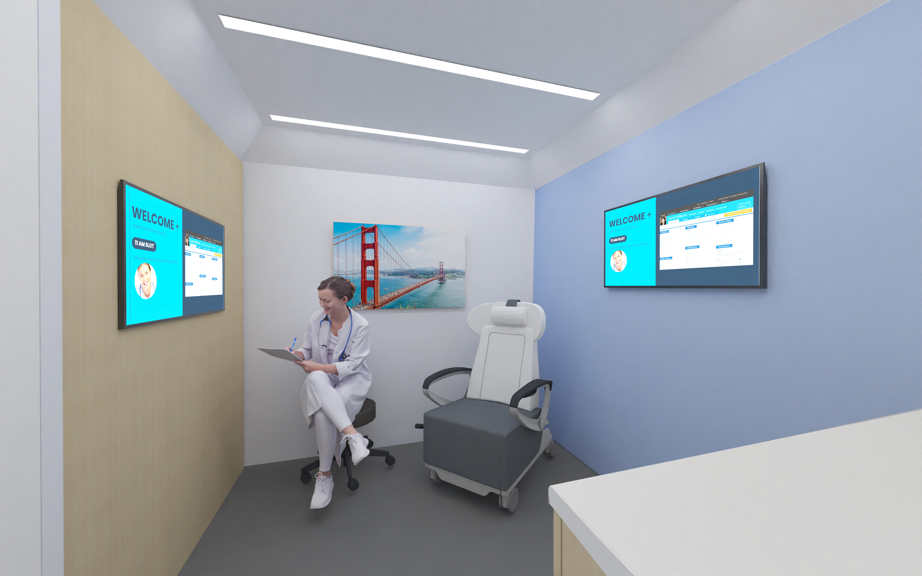EXAM ROOM AREA VIEW