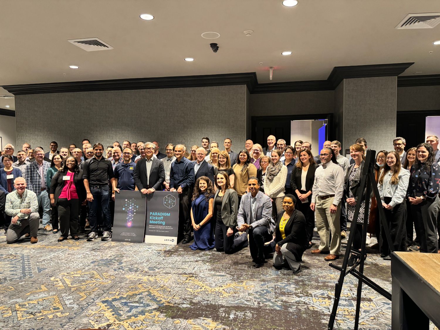 All PARADIGM performer teams gathered at the kickoff meeting